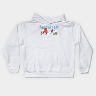 Skiing and snowboarding in Bergeralm Kids Hoodie